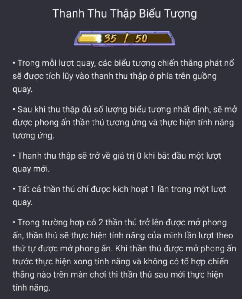 Tứ Thần Thú - Hành Trình Triệu Hồi May Mắn Với Nổ Hũ Đỉnh Cao 5 Hệ Thống Thanh Thu Thập Biểu Tượng