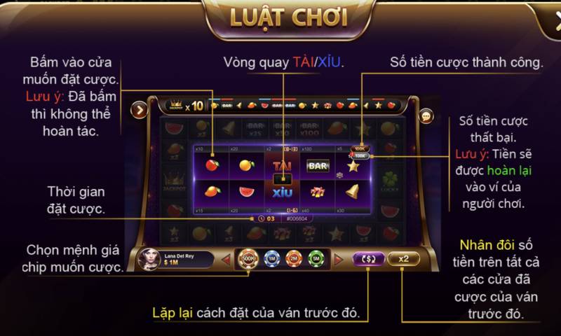 Bar Xèng 777 - Thử Thách Chinh Phục Jackpot Lớn 2 Luật Chơi Bar Xèng 777